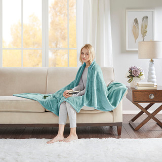 Thumbnail 3: Beautyrest Beautyrest Plush Heated Throw 