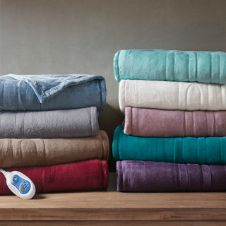 Thumbnail 4: Beautyrest Beautyrest Plush Heated Throw 