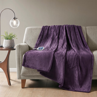 Thumbnail 1: Beautyrest Beautyrest Plush Heated Throw 