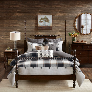 Thumbnail 8: MADISON PARK SIGNATURE Madison Park Signature Urban Cabin Jacquard Comforter Set 