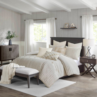 Thumbnail 2: MADISON PARK SIGNATURE Madison Park Signature Essence Clipped Comforter Set 