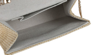 Thumbnail 3: D'Margeaux D'Margeaux Natural Bow Emblem Bamboo Handle Satchel 