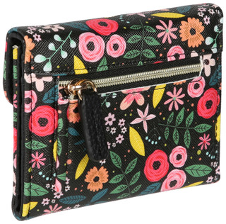 Thumbnail 2: BUXTON Julia Buxton Floral Wonderland Mini Trifold Wallet 