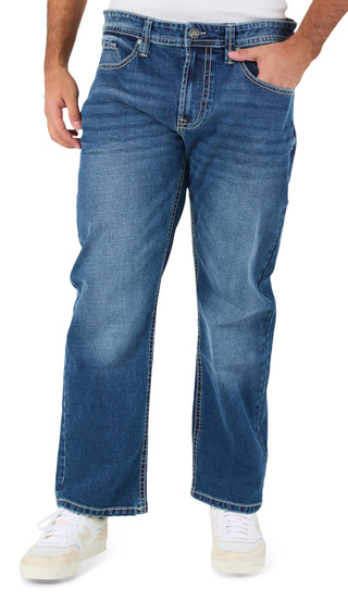 Thumbnail 1: Tk Axel Men's Classic Straight Leg Jeans 