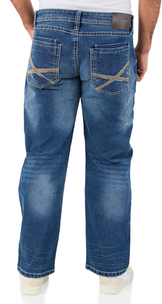 Thumbnail 2: Tk Axel Men's Classic Straight Leg Jeans 