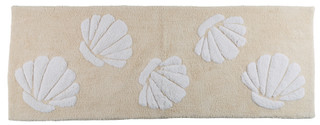 Thumbnail 1: Panama Jack 22x60 Coastal Shell Print Bath Rug 