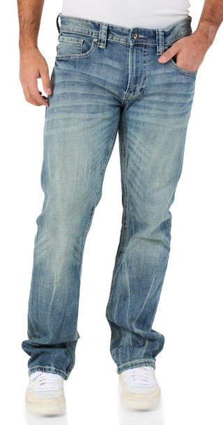 Thumbnail 1: Tk Axel Men's Classic Straight Leg Jeans 