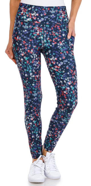 Thumbnail 1: Marika Marika Womens Active Floral Cameron Leggings 