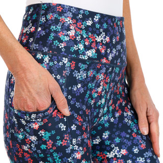 Thumbnail 2: Marika Marika Womens Active Floral Cameron Leggings 