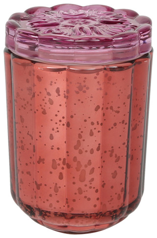Thumbnail 2: ILLUME HOLDING COMPANY ILLUME Pink Pepper Fruit Flourish Glass Candle, 11.6 oz 