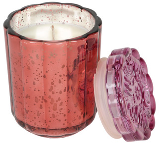 Thumbnail 1: ILLUME HOLDING COMPANY ILLUME Pink Pepper Fruit Flourish Glass Candle, 11.6 oz 