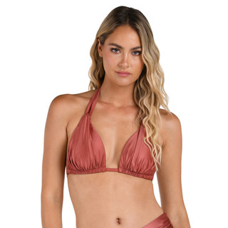 Thumbnail 1: La Blanca La Blanca Womens Earth Goddess Halter Triangle Swim Top 