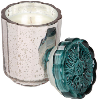 Thumbnail 1: ILLUME HOLDING COMPANY ILLUME Coconut Milk Flourish Glass Candle, 11.6 oz 