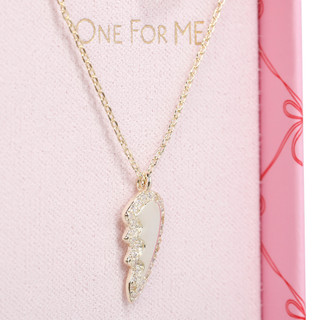 Thumbnail 3: Mulberry & Broome Mulberry & Broome 2 Pc Broken Heart Necklace Set 