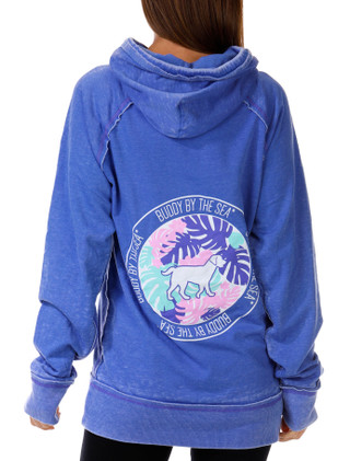 Thumbnail 1: BUDDY BY THE SEA Buddy By The Sea Womens Bahama Buddy Hoodie 