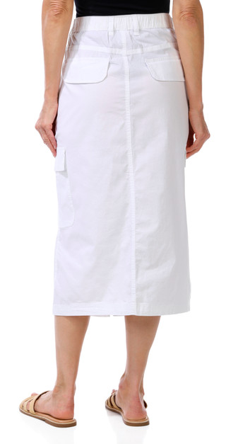 Thumbnail 2: Dash Dash Womens Cargo Front Slit Midi Skirt 