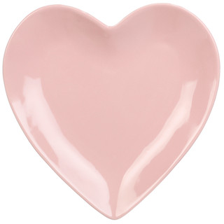 Thumbnail 1: Godinger Godinger 8 in Ceramic Valentine Heart Plate 