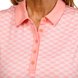 Thumbnail 2: Puma Golf Puma Golf Womens Sleeveless Scallop Print Polo Tank Top 