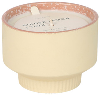 Thumbnail 1: ILLUME HOLDING COMPANY ILLUME Verde Ginger Lemon & Yuzu Ceramic Candle, 12 oz. 