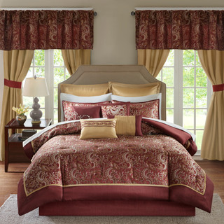Thumbnail 8: MADISON PARK ESSENTIALS Madison Park Essentials 24 Pc. Brystol Room In A Bag 