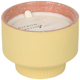 Thumbnail 1: ILLUME HOLDING COMPANY ILLUME Citron Vetiver Verde Ceramic  Candle, 12 oz. 