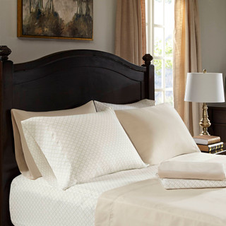 Thumbnail 39: MADISON PARK ESSENTIALS Madison Park Essentials 16 Pc. Zara Jacquard Comforter Set 