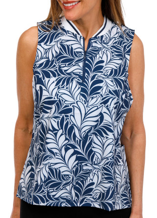 Thumbnail 1: Stella Parker Stella Parker Womens Golf Billie Sleeveless Floral Tank Top 