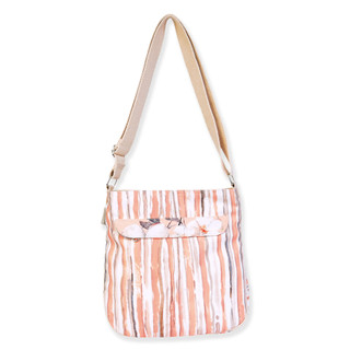 Thumbnail 2: Sun N' Sand Sun N' Sand Peach Floral Medium Crossbody Bag 