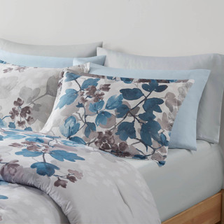 Thumbnail 8: MADISON PARK ESSENTIALS Madison Park Essentials 9 Pc. Alexis Floral Comforter Set 