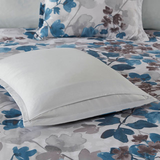 Thumbnail 22: MADISON PARK ESSENTIALS Madison Park Essentials 9 Pc. Alexis Floral Comforter Set 