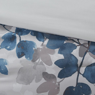 Thumbnail 25: MADISON PARK ESSENTIALS Madison Park Essentials 9 Pc. Alexis Floral Comforter Set 