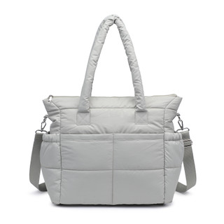 Thumbnail 1: Urban Expressions Urban Expressions Large Nylon Puffer Tote Bag 