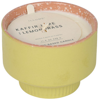 Thumbnail 1: ILLUME HOLDING COMPANY ILLUME Lime & Lemongrass Verde Ceramic Candle, 12 oz. 