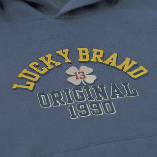 Thumbnail 4: Lucky Brand Luck Brand Little Boys Fleece Hoodie and Cargo Jogger Set 