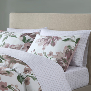 Thumbnail 19: MADISON PARK ESSENTIALS Madison Park Essentials 7 Pc. Alice Floral Comforter Set 