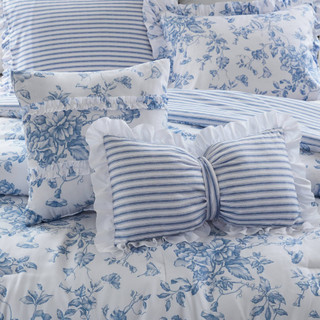 Thumbnail 3: MADISON PARK ESSENTIALS Madison Park Essentials 4 Pc. Adele Floral Comforter Set 