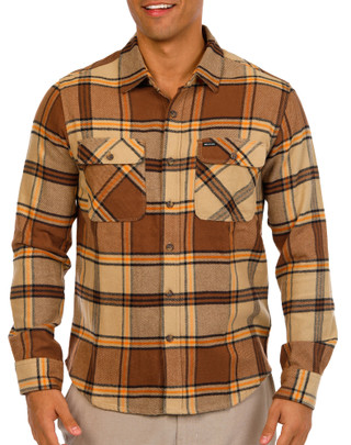 Thumbnail 1: BRIXTON Brixton Men's Bowery Mens Flannel Shirt 