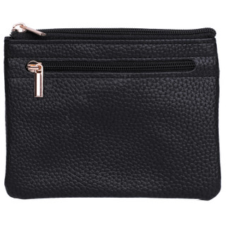 Thumbnail 1: BUXTON Buxton Pebble Vegan Leather Large ID Coin Case 