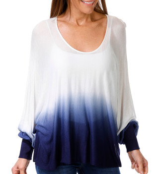 Thumbnail 1: Belldini Belldini Womens Long Sleeve Tie Dye Sweater 