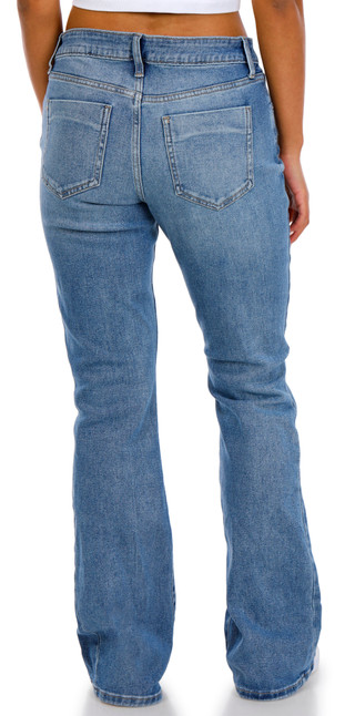 Thumbnail 2: YMI YMI Juniors Slim Fit Flare Leg Jeans 
