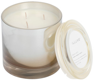 Thumbnail 1: ILLUME HOLDING COMPANY ILLUME 20 oz Isla Lily Statement Glass Candle 
