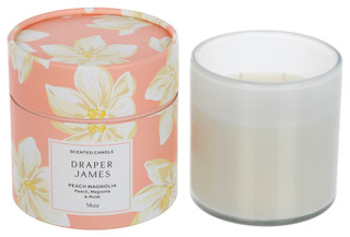 Thumbnail 1: Draper James Draper James Peach Magnolia Candle, 14 oz 