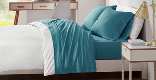 Thumbnail 15: Intelligent Design Intelligent Design Cotton Blend Jersey Knit Sheet Set 