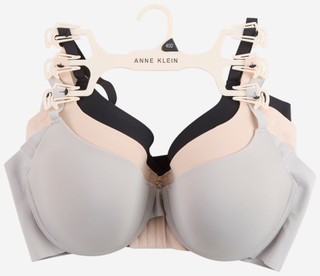 Thumbnail 1: ANNE KLEIN Anne Klein Plus 3 Pk Smooth Spacer Wings Bras 