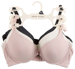 Thumbnail 1: ANNE KLEIN Anne Klein Womens 3 Pk T-Shirt Bras 