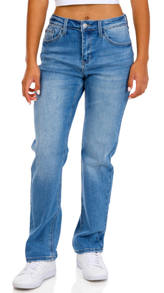 Thumbnail 1: KanCan Kancan Juniors Slim Straight Leg Jeans 
