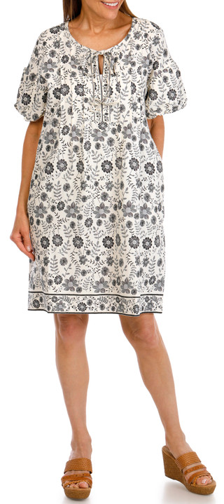 Thumbnail 1: HARPER 241 Harper 241 Womens Puff Sleeve Pleated Floral Dress 
