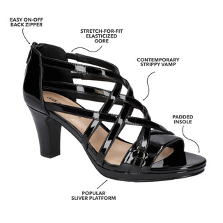Thumbnail 8: Easy Street Easy Street Womens Bee Heel Shoe 