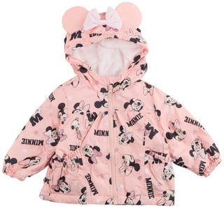 Thumbnail 1: Disney Disney Toddler Girls Minnie Mouse Hoodie Ears Zip Jacket 