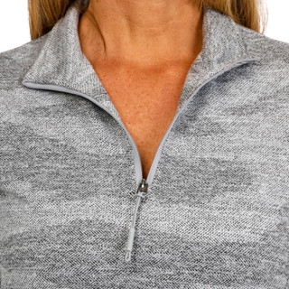 Thumbnail 3: KYODAN Kyodan Womens Long Sleeve Quarter Zip Up Top 